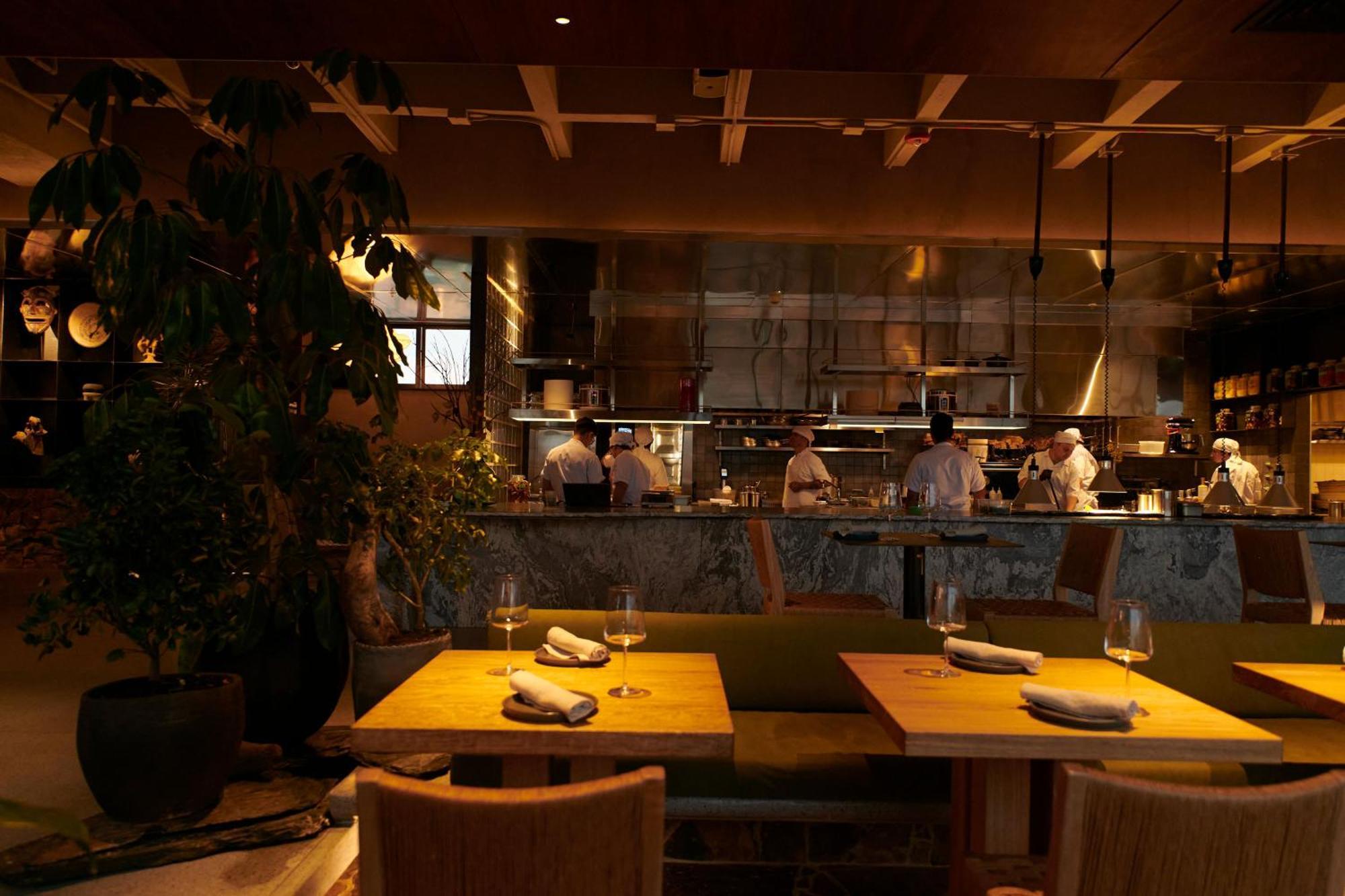Novotel Medellin El Tesoro Dış mekan fotoğraf Interior of the restaurant